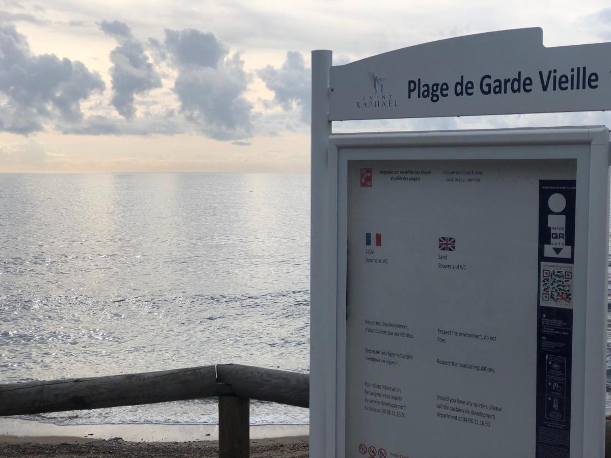 Boulouris Panorama Vue mer Leilighet Saint-Raphaël Eksteriør bilde